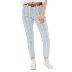 American Eagle Striped Mom Jeans - Size 6